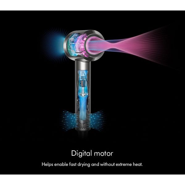 Dyson Supersonic Hairdryer Curly & Coily Prussian Blue Rich Copper