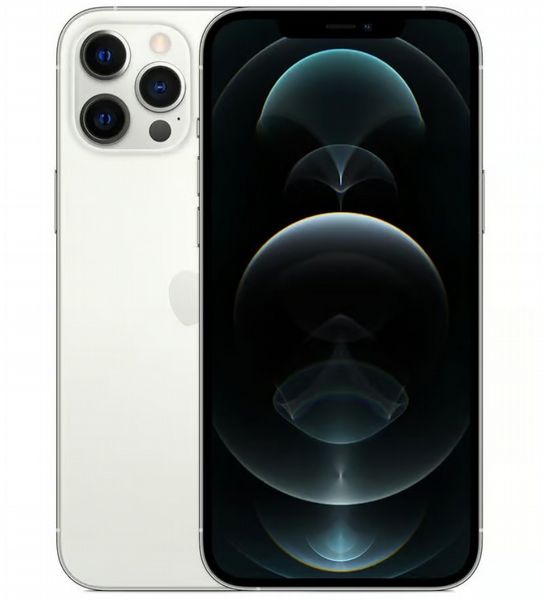Refurbished Apple iPhone 12 Pro Max, 256GB, Silver. Grade A
