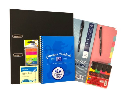 Lever Arch Bundle with stationery essentials