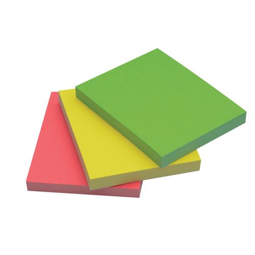 Q-Connect Quick Notes 38x51mm Neon