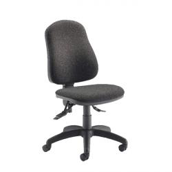 Jemini Plus Deluxe High Back Operator Chair In Charcoal