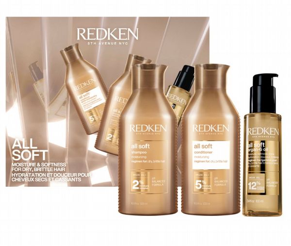 Redken All Soft Moisture & Softness Gift Set