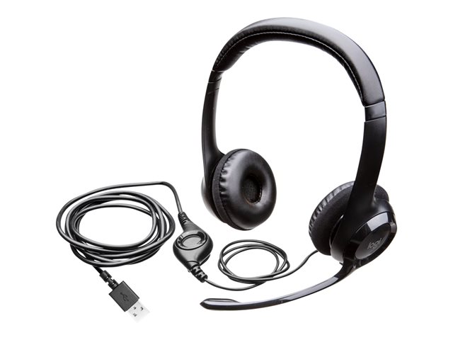 Logitech LGT-H390 USB Headset - 981-000406