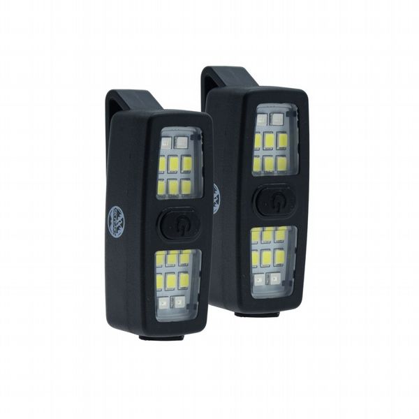 Six Peaks LED Clip-On Lights (Black, Set of 2)
