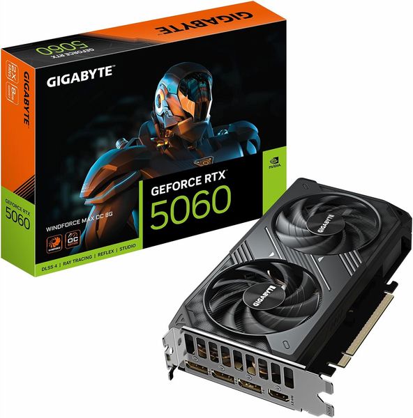 GIGABYTE GeForce RTX 5060 WINDFORCE MAX OC 8G